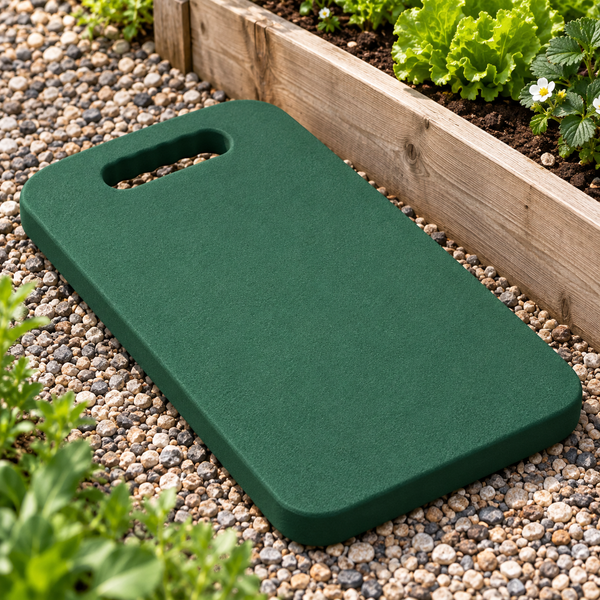 Garden Pause Kneeling Pad — AI-generated styling illustration