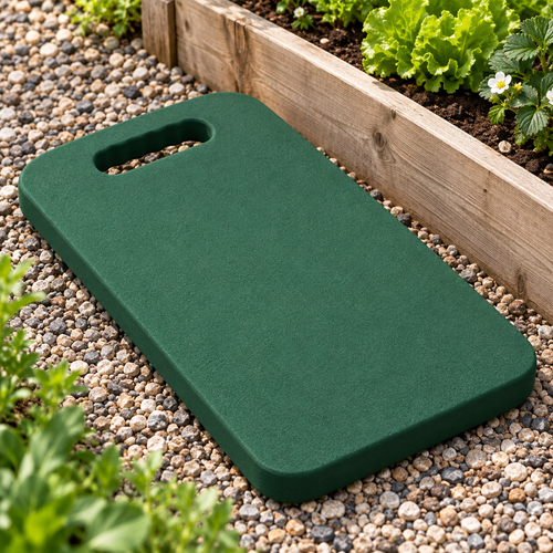 Garden Pause Kneeling Pad — AI-generated styling illustration